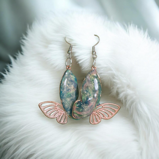 LIMITED EDITION- Stardust Butterfly Dangles