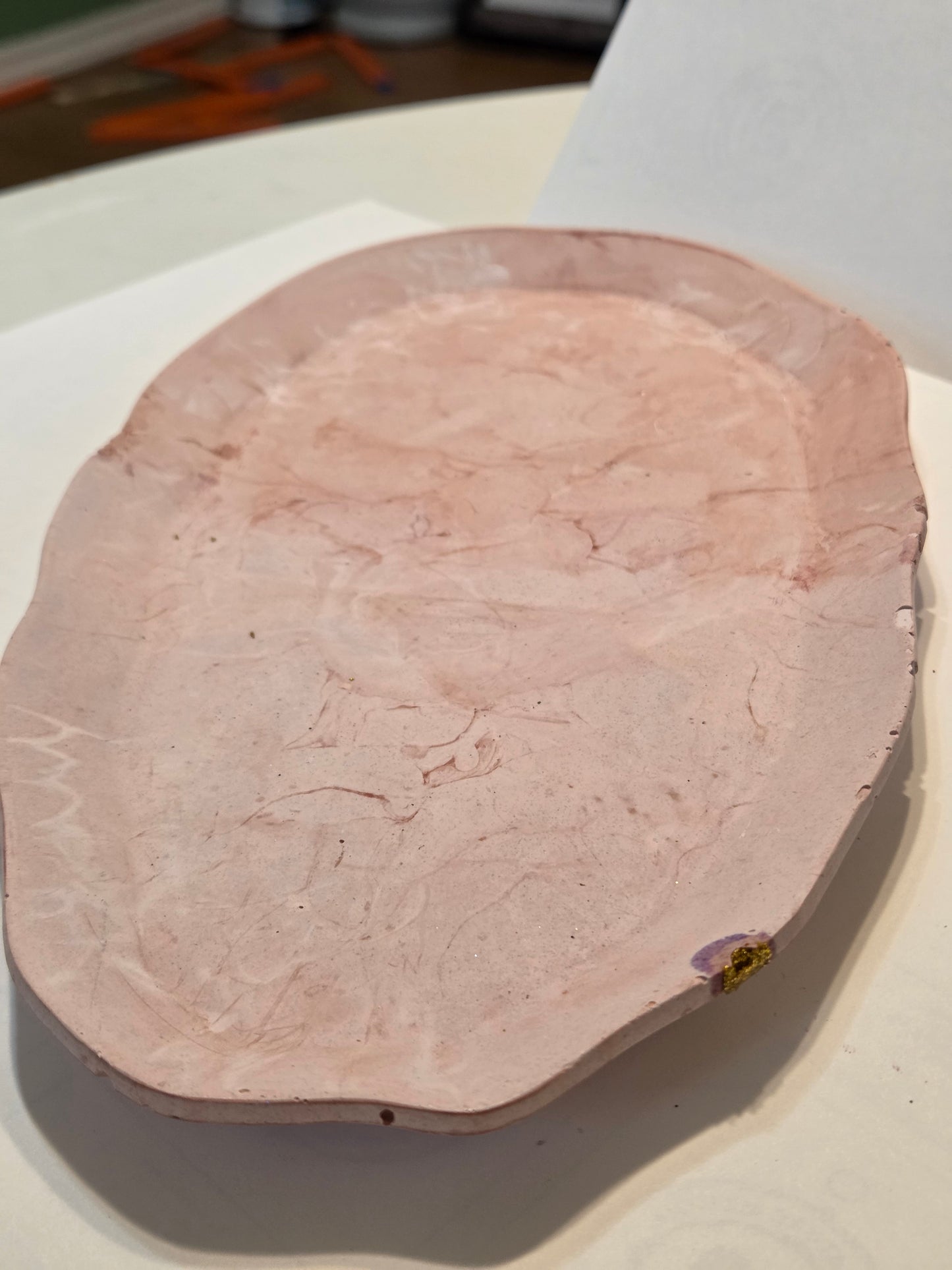 Ceramic Resin Wave tray