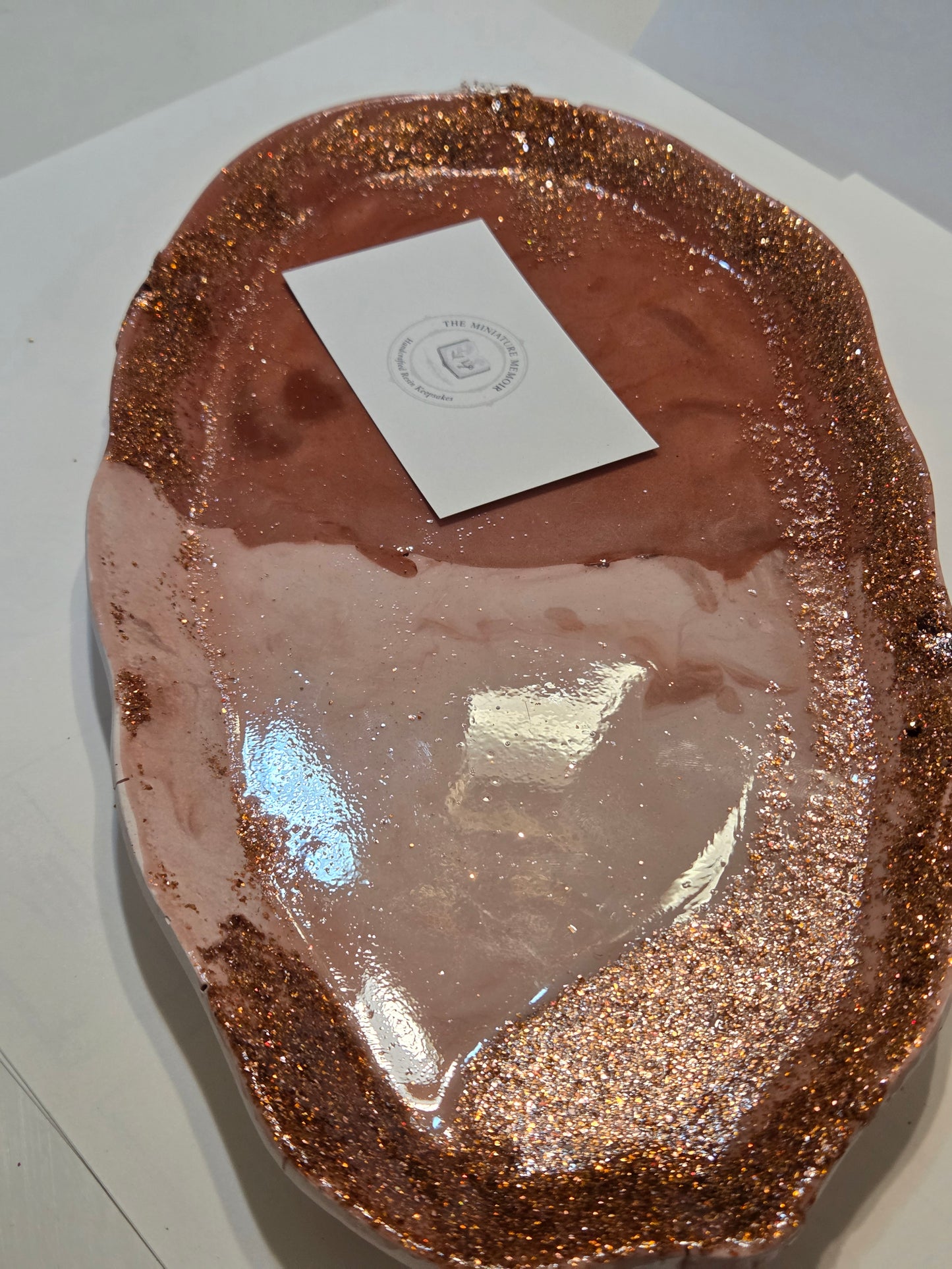 Ceramic Resin Earth Wave Tray