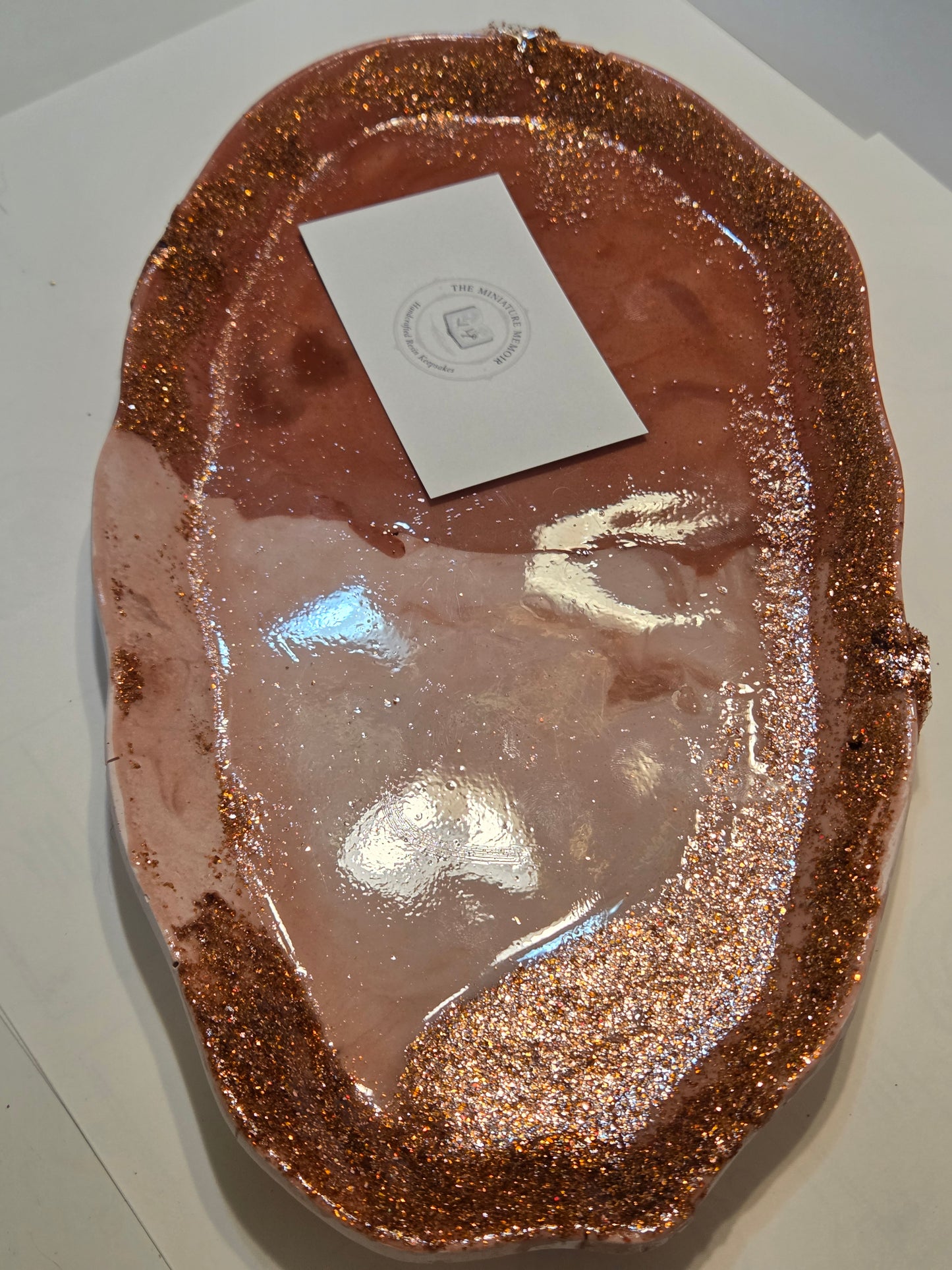 Ceramic Resin Earth Wave Tray