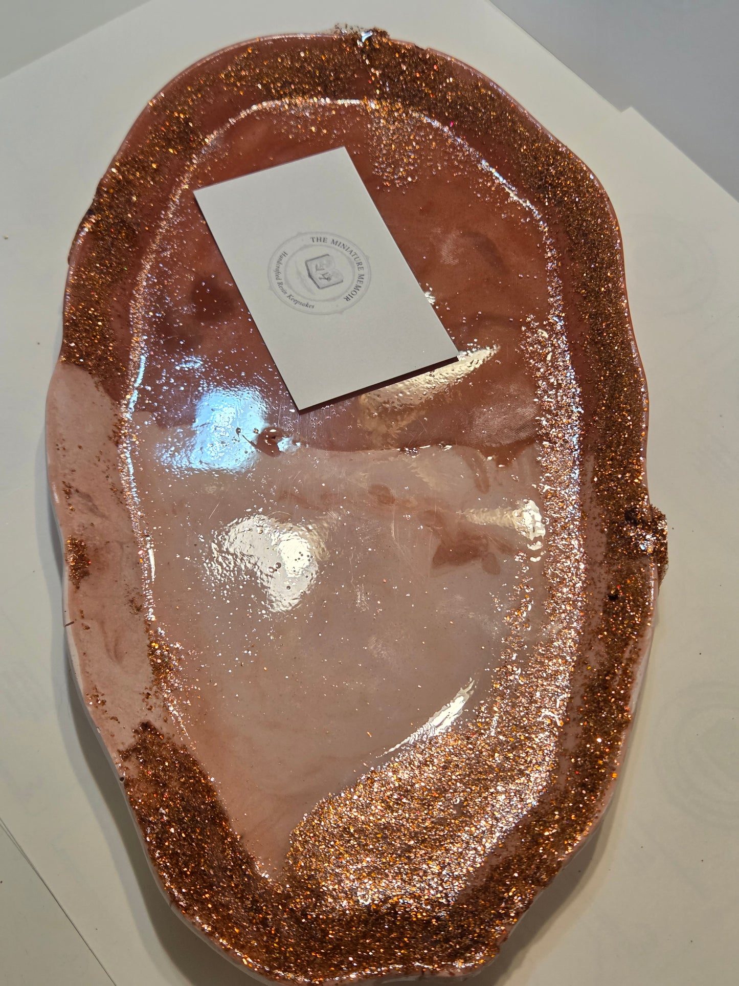 Ceramic Resin Earth Wave Tray