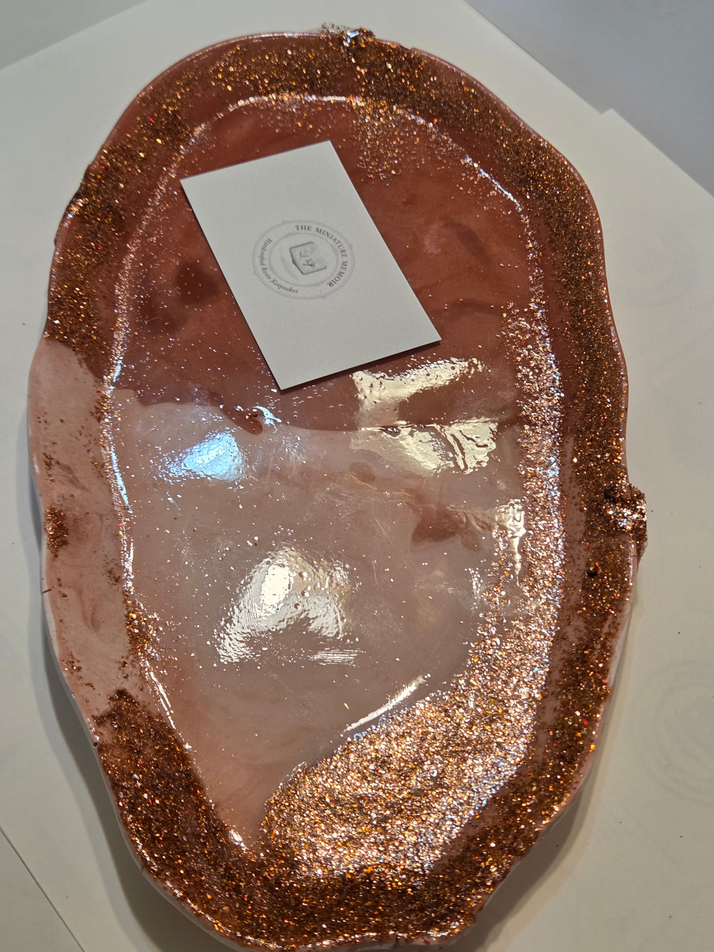 Ceramic Resin Earth Wave Tray