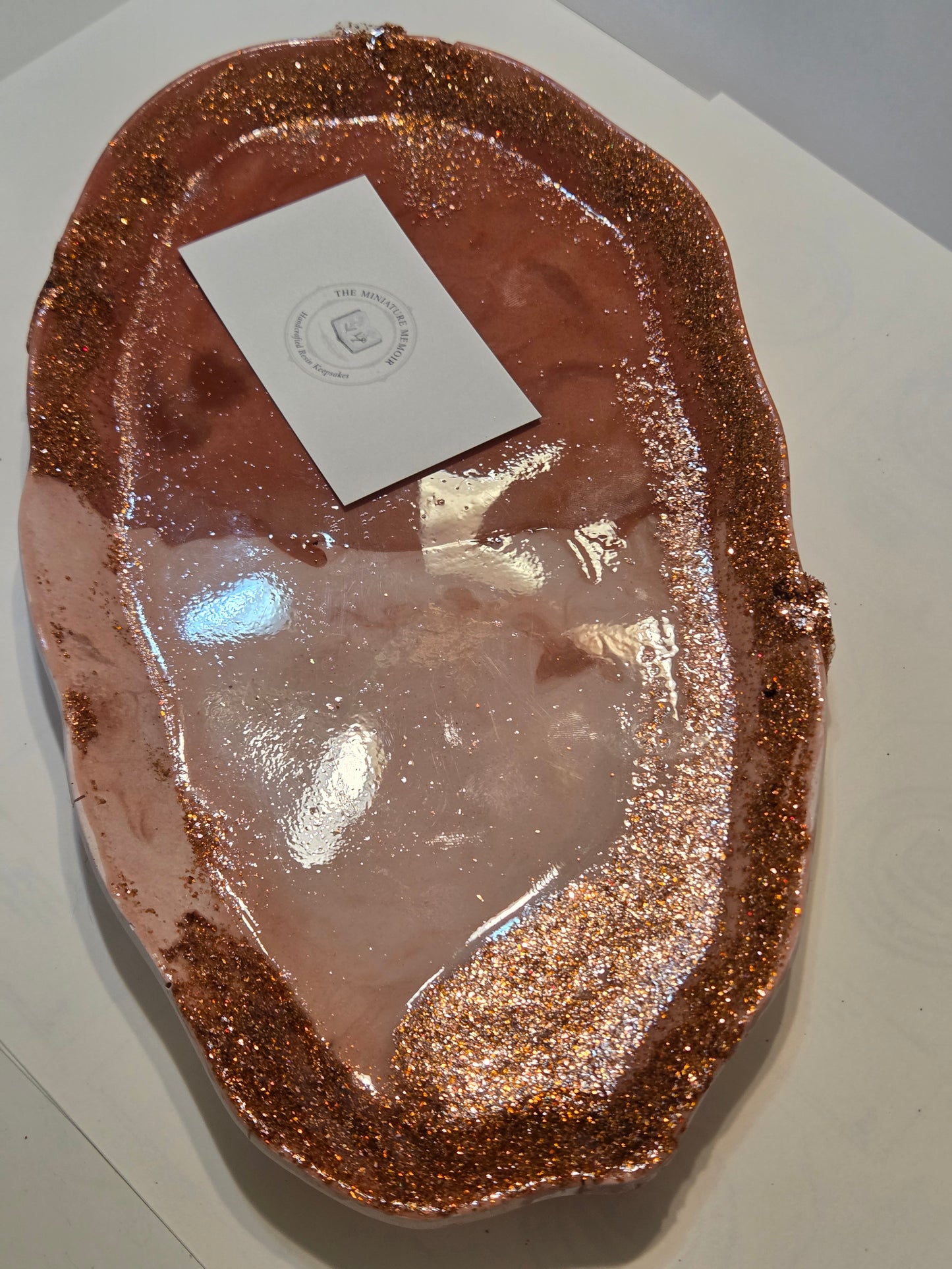 Ceramic Resin Earth Wave Tray