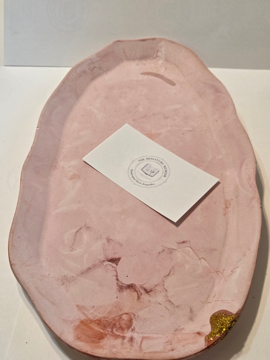 Ceramic Resin Wave tray