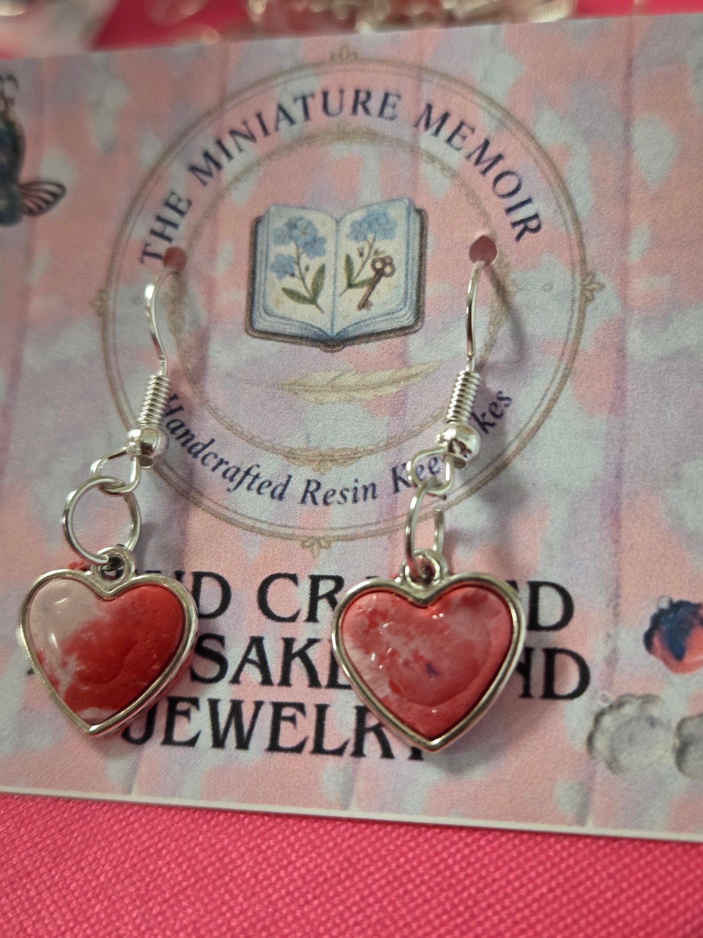 Love heart dangles