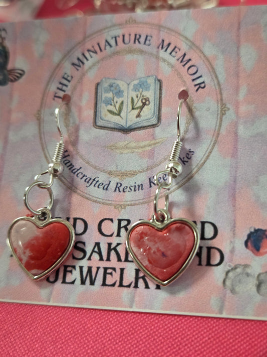 Love heart dangles