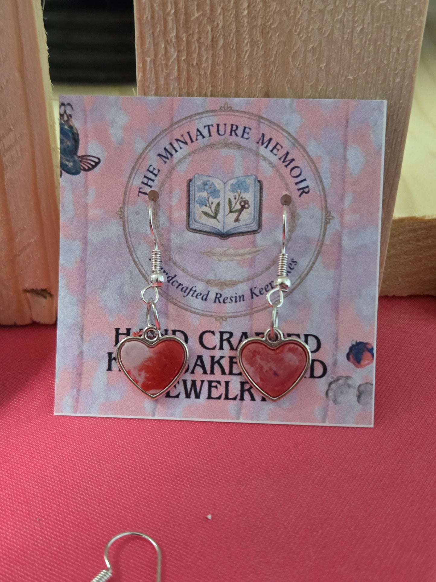 Love heart dangles