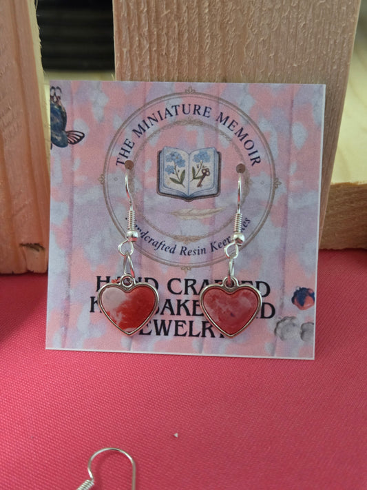 Love heart dangles