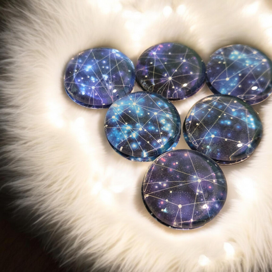 The Stargazer’s Map Magnet Set -6 piece set